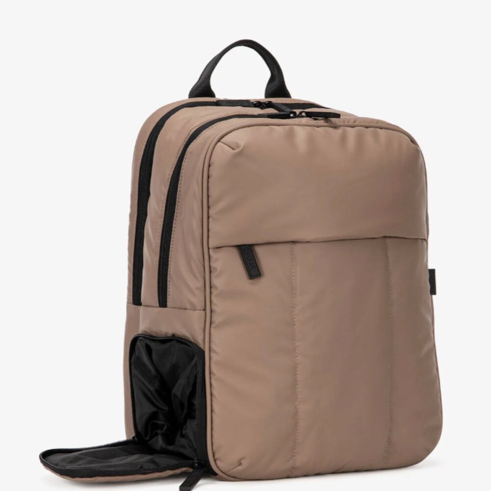 Calpak Luka 15 inch Laptop Backpack - Chocolate - Picture 2 of 10